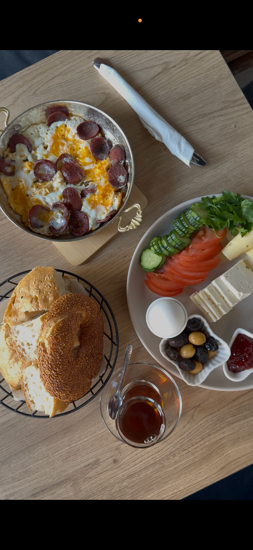 Frühstückstisch bei Kapadokya